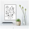 Picture of Whimsy Botanical II  _GroupedProduct_Rectangle_Portrait_Canvas_Framed_