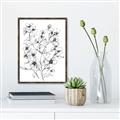 Picture of Whimsy Botanical II  _GroupedProduct_Rectangle_Portrait_Canvas_Framed_