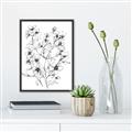Picture of Whimsy Botanical II  _GroupedProduct_Rectangle_Portrait_Canvas_Framed_