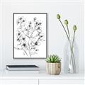 Picture of Whimsy Botanical II  _GroupedProduct_Rectangle_Portrait_Canvas_Framed_