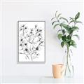 Picture of Whimsy Botanical II  _GroupedProduct_Rectangle_Portrait_Canvas_Framed_