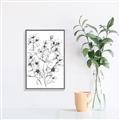 Picture of Whimsy Botanical II  _GroupedProduct_Rectangle_Portrait_Canvas_Framed_