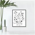 Picture of Whimsy Botanical II  _GroupedProduct_Rectangle_Portrait_Canvas_Framed_