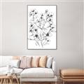 Picture of Whimsy Botanical II  _GroupedProduct_Rectangle_Portrait_Canvas_Framed_