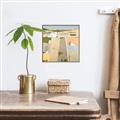 Picture of Multicolour Farm Landscape _GroupedProduct_Square_Canvas_Framed_