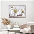 Picture of Botanical Bliss _GroupedProduct_Rectangle_Landscape_Canvas_Framed_