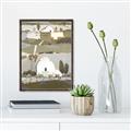 Picture of Layered Farm Landscape I  _GroupedProduct_Rectangle_Portrait_Canvas_Framed_