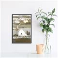 Picture of Layered Farm Landscape I  _GroupedProduct_Rectangle_Portrait_Canvas_Framed_