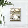 Picture of Layered Farm Landscape I  _GroupedProduct_Rectangle_Portrait_Canvas_Framed_