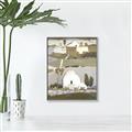 Picture of Layered Farm Landscape I  _GroupedProduct_Rectangle_Portrait_Canvas_Framed_
