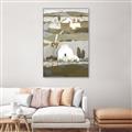 Picture of Layered Farm Landscape I  _GroupedProduct_Rectangle_Portrait_Canvas_Framed_