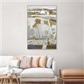 Picture of Layered Farm Landscape II  _GroupedProduct_Rectangle_Portrait_Canvas_Framed_