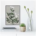 Picture of White flower III _GroupedProduct_Rectangle_Portrait_Canvas_Framed_