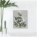 Picture of White flower III _GroupedProduct_Rectangle_Portrait_Canvas_Framed_