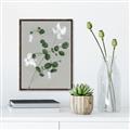 Picture of White flower IV _GroupedProduct_Rectangle_Portrait_Canvas_Framed_