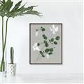 Picture of White flower IV _GroupedProduct_Rectangle_Portrait_Canvas_Framed_