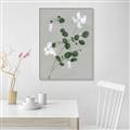 Picture of White flower IV _GroupedProduct_Rectangle_Portrait_Canvas_Framed_