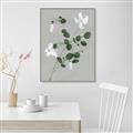 Picture of White flower IV _GroupedProduct_Rectangle_Portrait_Canvas_Framed_