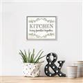 Picture of Kitchen Brings Family Together _GroupedProduct_Rectangle_Landscape_Canvas_Framed_