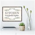 Picture of Kitchen Brings Family Together _GroupedProduct_Rectangle_Landscape_Canvas_Framed_