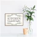Picture of Kitchen Brings Family Together _GroupedProduct_Rectangle_Landscape_Canvas_Framed_