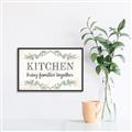 Picture of Kitchen Brings Family Together _GroupedProduct_Rectangle_Landscape_Canvas_Framed_