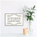 Picture of Kitchen Brings Family Together _GroupedProduct_Rectangle_Landscape_Canvas_Framed_