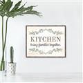 Picture of Kitchen Brings Family Together _GroupedProduct_Rectangle_Landscape_Canvas_Framed_