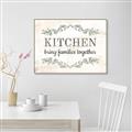 Picture of Kitchen Brings Family Together _GroupedProduct_Rectangle_Landscape_Canvas_Framed_