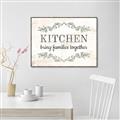 Picture of Kitchen Brings Family Together _GroupedProduct_Rectangle_Landscape_Canvas_Framed_