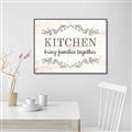 Picture of Kitchen Brings Family Together _GroupedProduct_Rectangle_Landscape_Canvas_Framed_