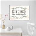 Picture of Kitchen Brings Family Together _GroupedProduct_Rectangle_Landscape_Canvas_Framed_