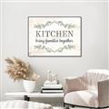 Picture of Kitchen Brings Family Together _GroupedProduct_Rectangle_Landscape_Canvas_Framed_
