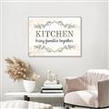 Picture of Kitchen Brings Family Together _GroupedProduct_Rectangle_Landscape_Canvas_Framed_