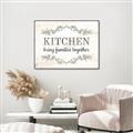 Picture of Kitchen Brings Family Together _GroupedProduct_Rectangle_Landscape_Canvas_Framed_