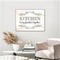 Picture of Kitchen Brings Family Together _GroupedProduct_Rectangle_Landscape_Canvas_Framed_