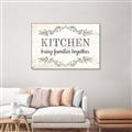Picture of Kitchen Brings Family Together _GroupedProduct_Rectangle_Landscape_Canvas_Framed_