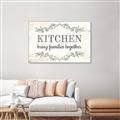 Picture of Kitchen Brings Family Together _GroupedProduct_Rectangle_Landscape_Canvas_Framed_