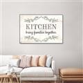 Picture of Kitchen Brings Family Together _GroupedProduct_Rectangle_Landscape_Canvas_Framed_