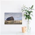 Picture of Wooden Barn in Field  _GroupedProduct_Rectangle_Landscape_Unframed_Print_Only_