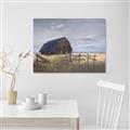 Picture of Wooden Barn in Field  _GroupedProduct_Rectangle_Landscape_Unframed_Print_Only_