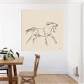 Picture of Sketched Horse II  _GroupedProduct_Square_Unframed_Print_Only_