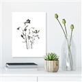 Picture of Black Botanical II  _GroupedProduct_Rectangle_Portrait_Unframed_Print_Only_