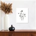 Picture of Black Botanical II  _GroupedProduct_Rectangle_Portrait_Unframed_Print_Only_