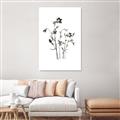 Picture of Black Botanical II  _GroupedProduct_Rectangle_Portrait_Unframed_Print_Only_