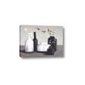 Picture of Black and White Botanical Vases _GroupedProduct_Rectangle_Landscape_Canvas_
