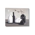 Picture of Black and White Botanical Vases _GroupedProduct_Rectangle_Landscape_Canvas_