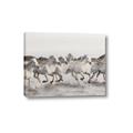Picture of Horses Running in Water _GroupedProduct_Rectangle_Landscape_Photography _GroupedProduct_Rectangle_Landscape_Canvas_