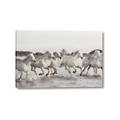 Picture of Horses Running in Water _GroupedProduct_Rectangle_Landscape_Photography _GroupedProduct_Rectangle_Landscape_Canvas_