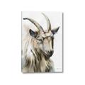 Picture of Watercolour Ram  _GroupedProduct_Rectangle_Portrait_Canvas_